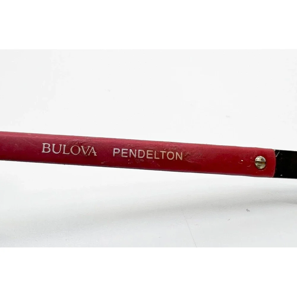Bulova Eyeglasses Mens Gunmetal Semi-Rimless Rectangular Pendleton 53-17-140